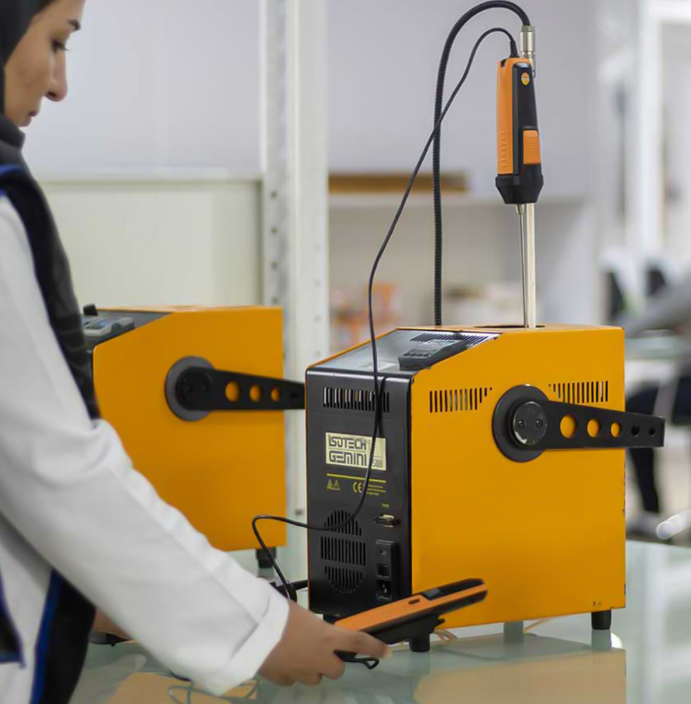 کالیبراسیون دمای ۱۰۰- درجه سلسیوس